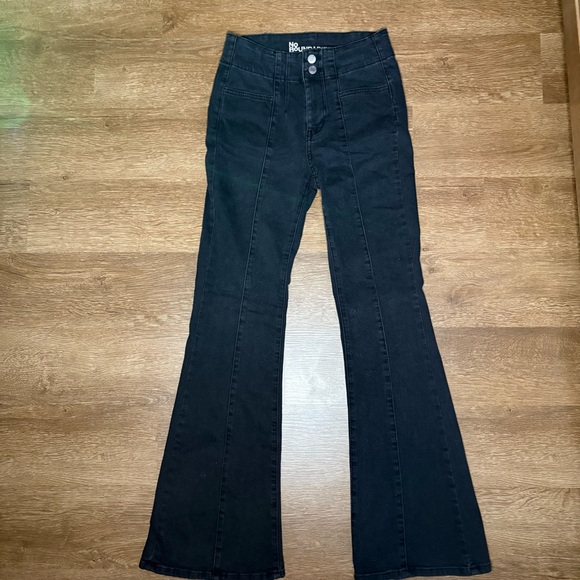 No Boundaries Denim - No Boundaries y2k Black Flare Jeans size 4